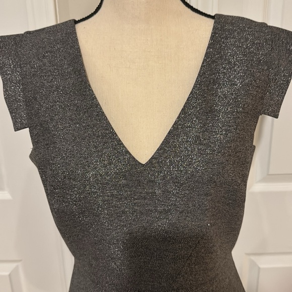 Black Halo Women Peplum Dress - Picture 2 of 6